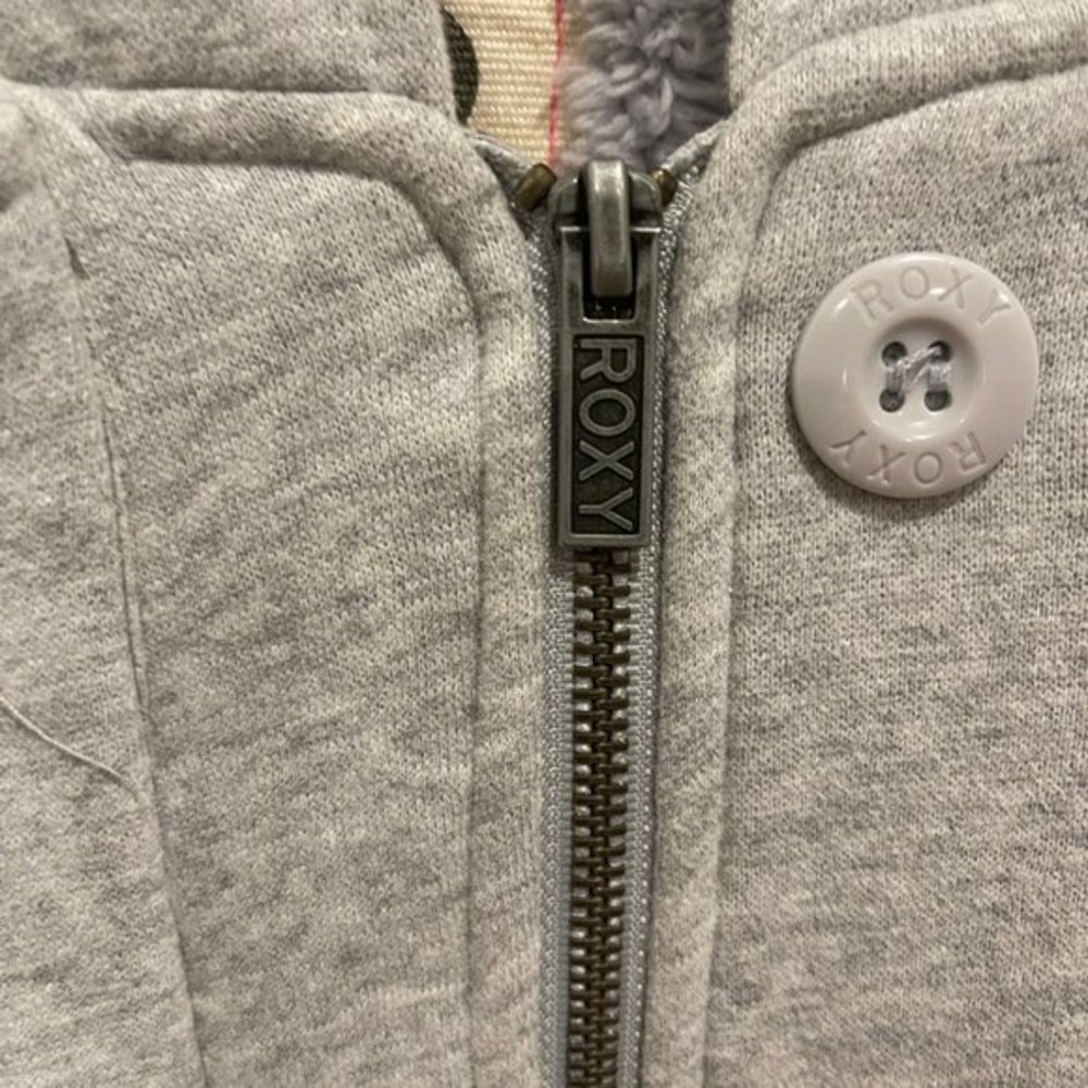 Roxy Full Button Hoody Jacket Women's Medium, Lik… - image 6